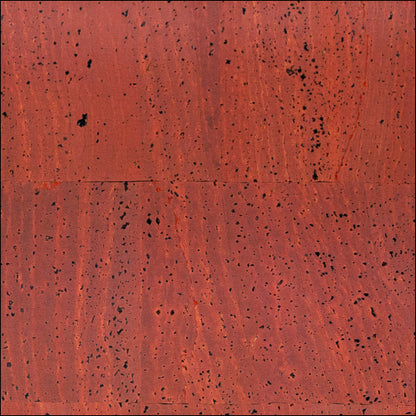 Natural Dark Red Cork Fabric - 0.81Mm Thickness Cof-591 Cork Fabric