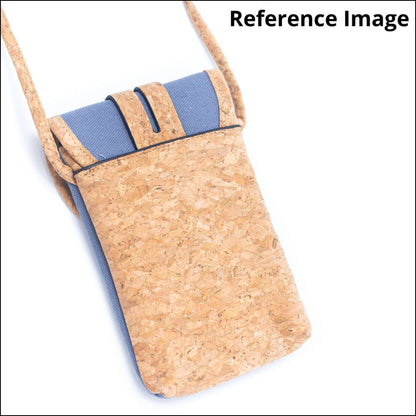 Natural White Cork Open Top Hat and Cork Mobile Sling Bag SET-018 Flash Sales
