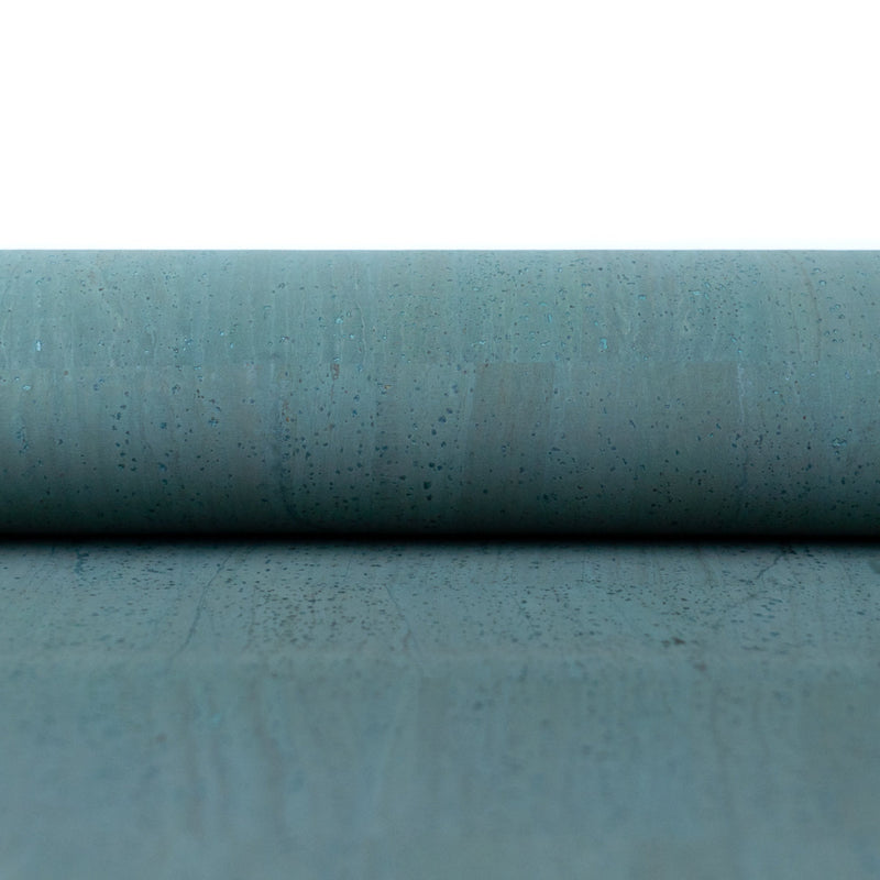 Ocean Teal Cork Fabric Cof-597 Cork Fabric