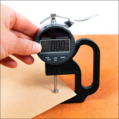 Orange Block - Style Cork Fabric With Beige Backing 0.80 Thickness Cof - 531 Cork Fabric