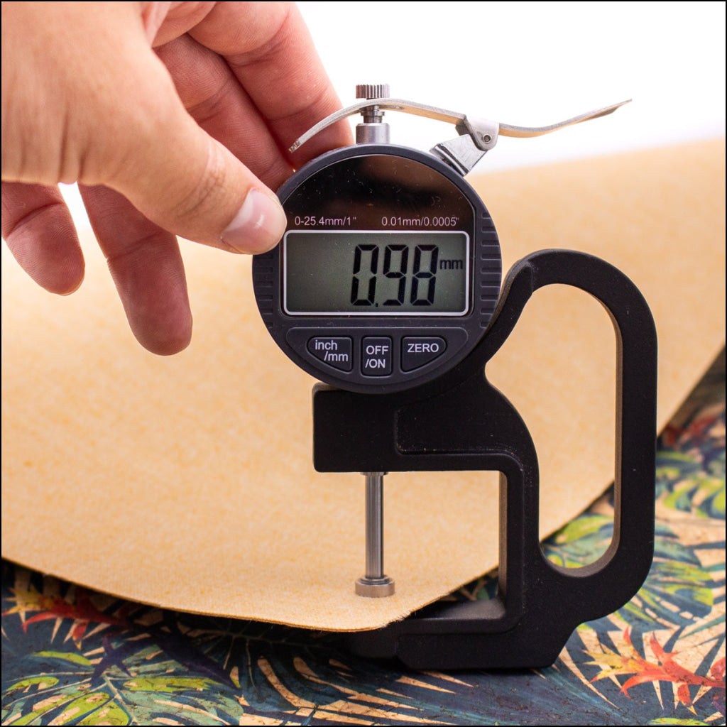 Palm Leaves. Seamless Floral Pattern Summer Cork Fabric Cof-376 Cork