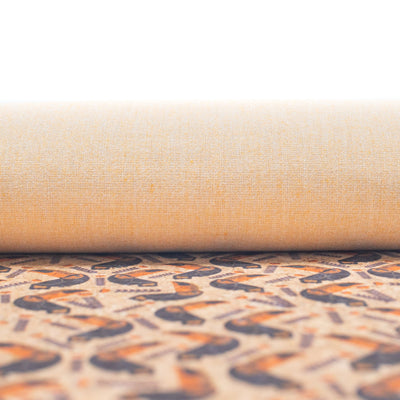 Pecan And Twig Cork Fabric Cof-358-A Cork Fabric