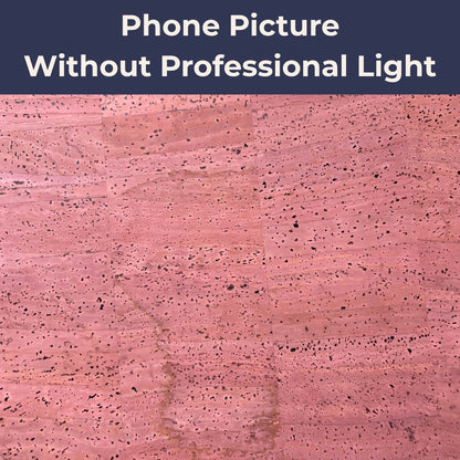 Blush Pink Natural Cork Fabric – 2026NEW GENERATION BACKING COF-817