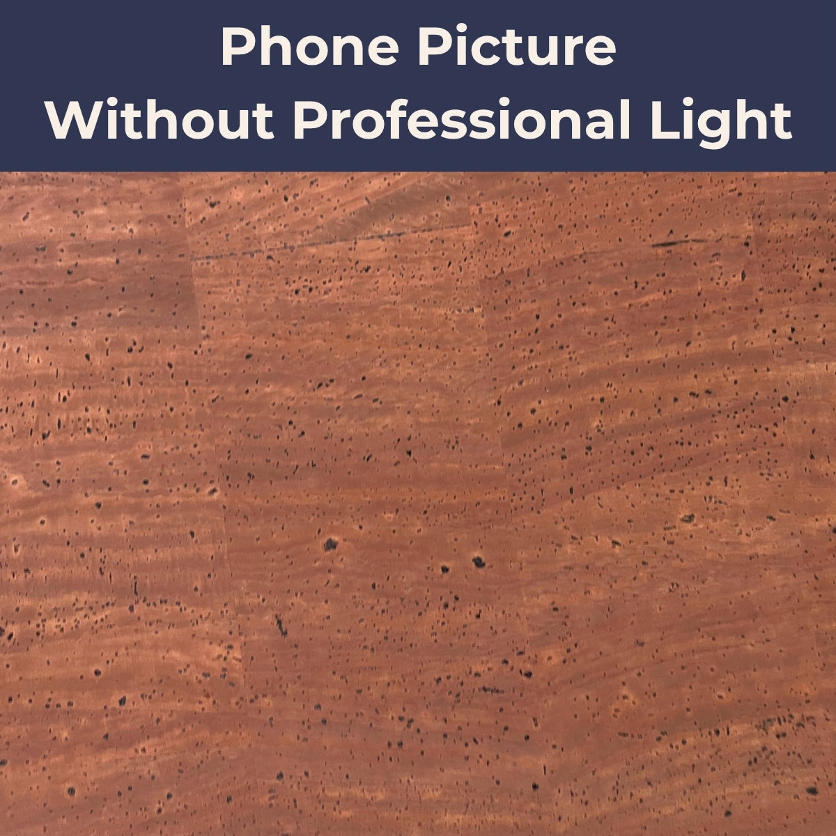 Dark Brown Natural Cork Fabric – 2026NEW GENERATION BACKING COF-819