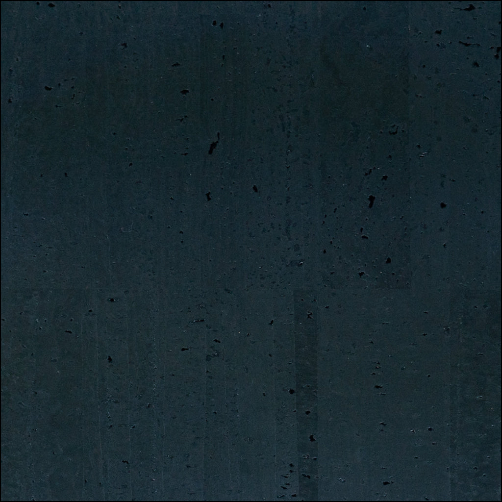 Premium Solid Black Cork Fabric 0.7mm Thick 117-A cork fabric