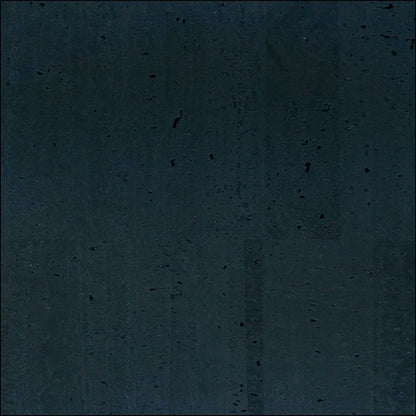 Premium Solid Black Cork Fabric 0.7mm Thick 117-A cork fabric