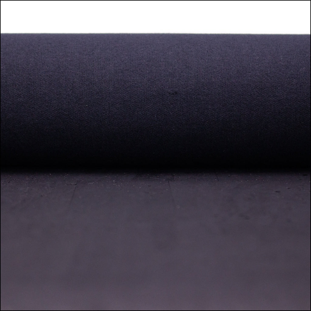 Premium Solid Black Cork Fabric COF-117 cork fabric
