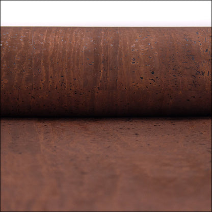 Premium Solid Brown Cork Fabric COF-131 cork fabric