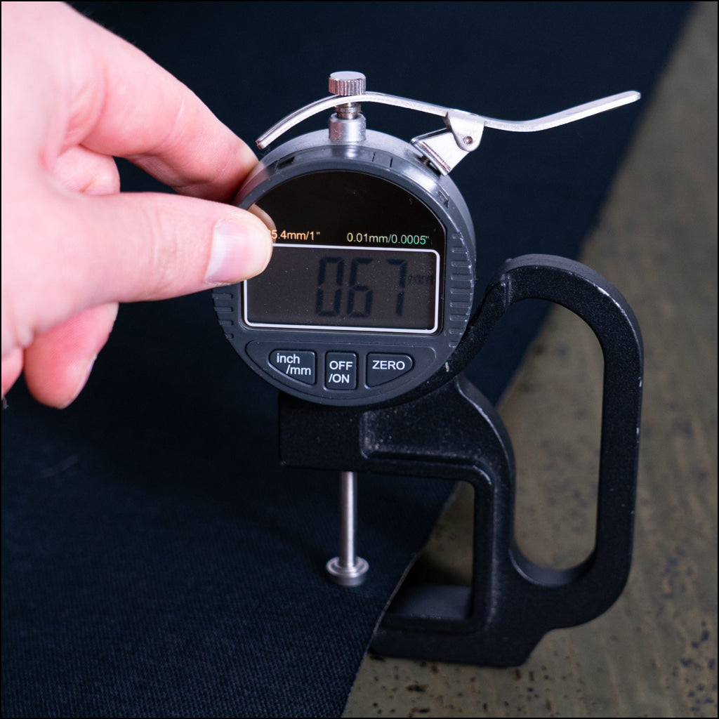 Premium Solid dark green Cork Fabric COF-124-B cork fabric