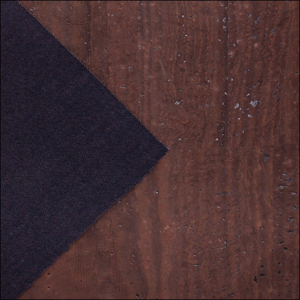 Premium Solid Marron Cork Fabric COF-12 cork fabric