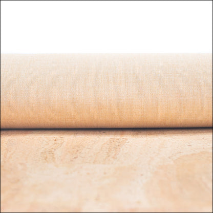 Premium Solid Natural Cork Fabric COF-180-D cork fabric