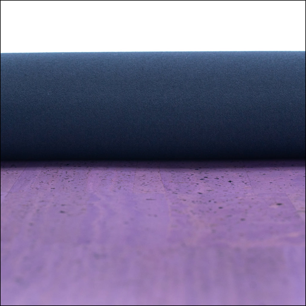Premium Solid Purple Cork Fabric COF-303 cork fabric