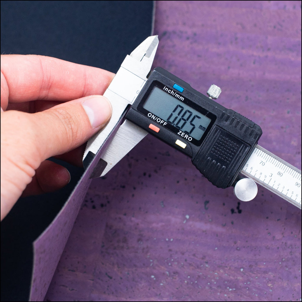 Premium Solid Purple Cork Fabric COF-303 cork fabric