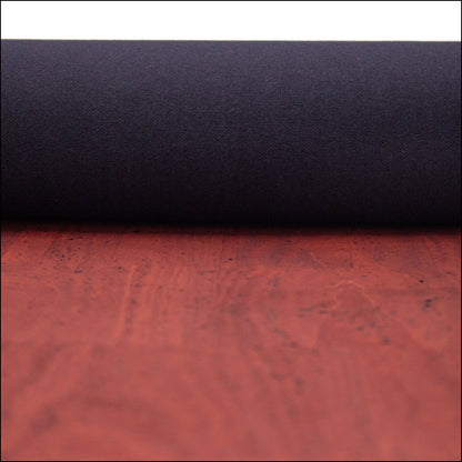 Premium Solid Scarlett Red Cork Fabric COF-155 cork fabric