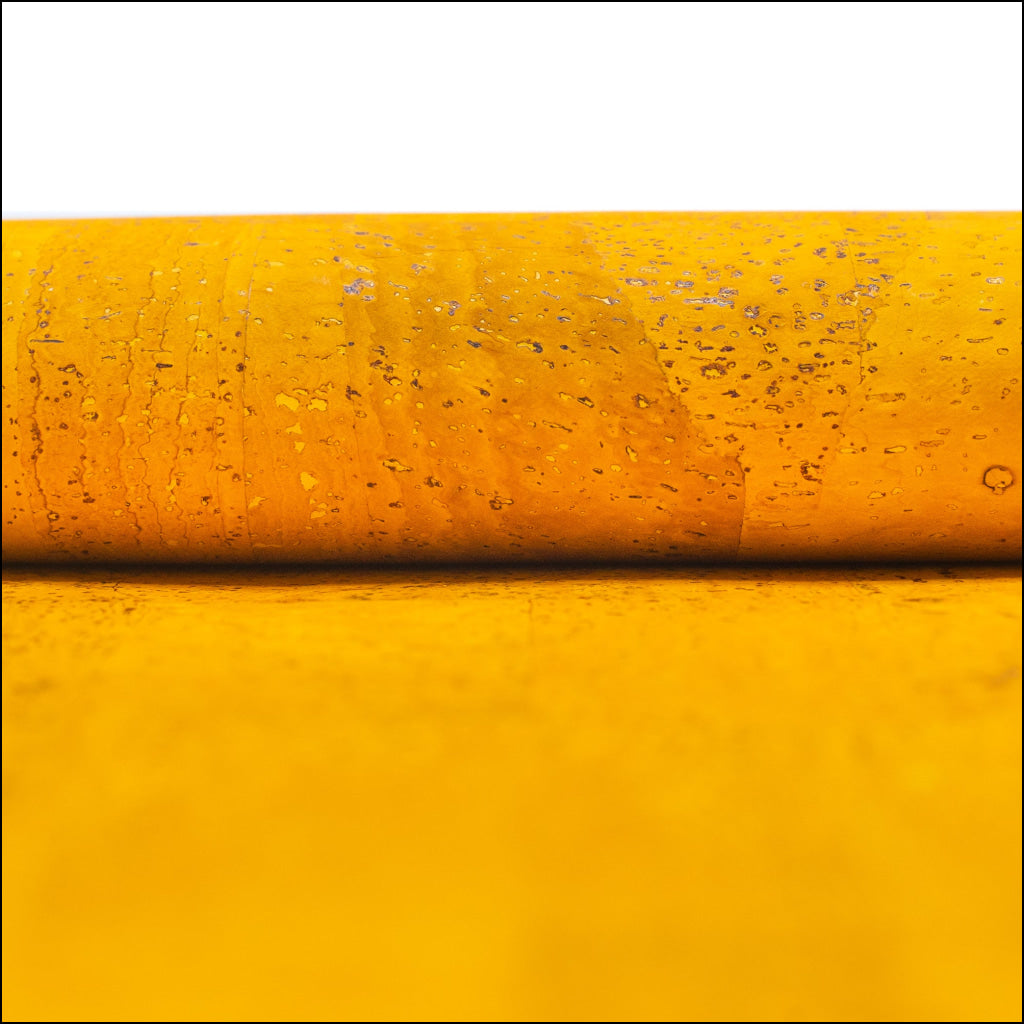 Premium Solid Yellow Cork Fabric COF-369-A cork fabric