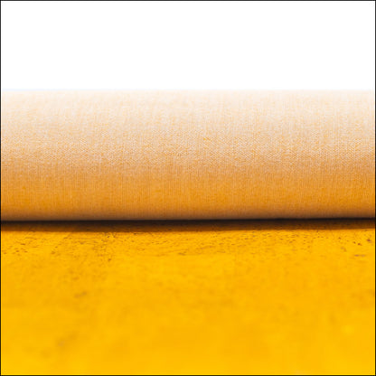 Premium Solid Yellow Cork Fabric COF-369-A cork fabric