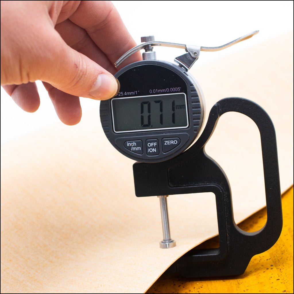 Premium Solid Yellow Cork Fabric COF-369-A cork fabric