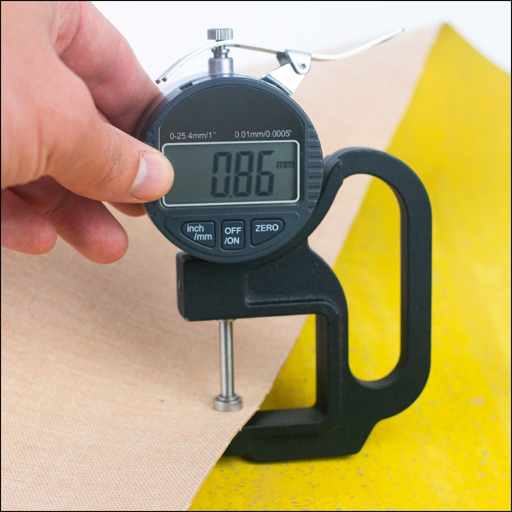 Premium Solid Yellow Pastel Cork Fabric COF-255-A cork fabric