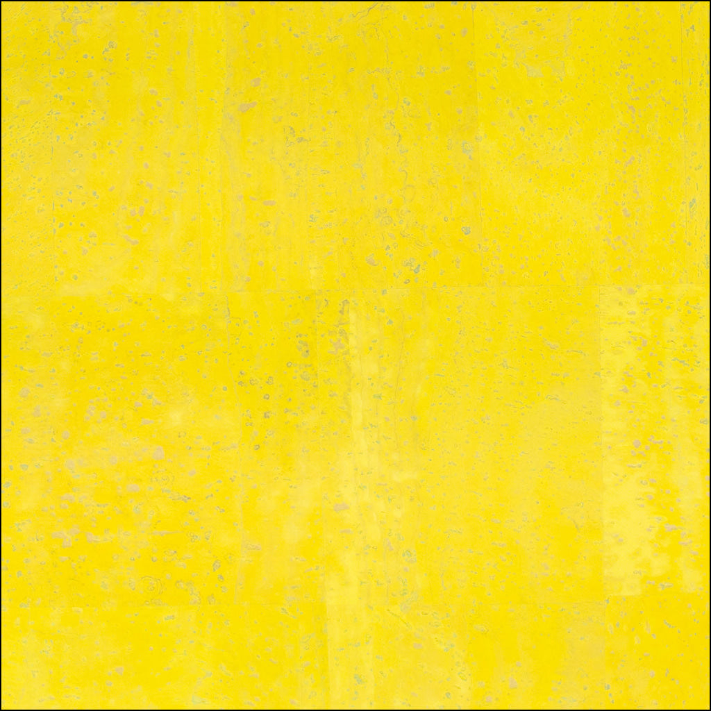 Premium Solid Yellow Pastel Cork Fabric COF-255-A cork fabric