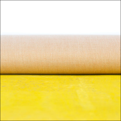 Premium Solid Yellow Pastel Cork Fabric COF-255-A cork fabric