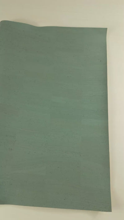 Ocean Teal Cork Fabric  COF-597