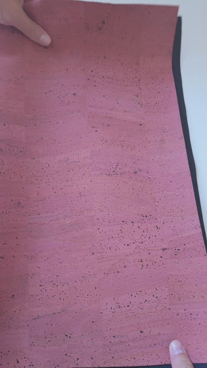 Blush Pink Natural Cork Fabric – 2026NEW GENERATION BACKING COF-817