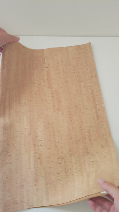 Rustic cork fabric COF-300