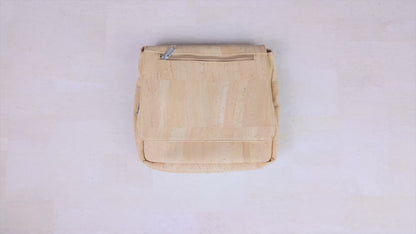 Cork Crossbody Bag - Vegan Messenger Bag BAGP-347