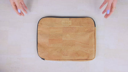 Premium Cork Laptop Sleeve - Vegan Eco-Friendly Case BAGP-035A