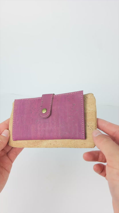 Cork Wallet with Card Slots & Coin Pocket BAG-2352