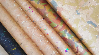 Luxury Decorative Cork Collection | 8x5cm (3.1x2in) | 6 Piece Sample Pack