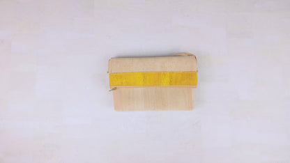 Cork Crossbody Bag with Zipper - Vegan Shoulder Bag BAGP-355