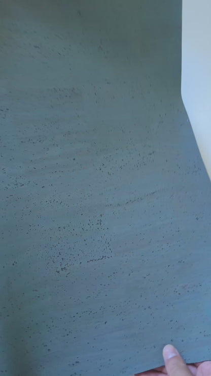 Forest Green Natural Cork Fabric – 2026NEW GENERATION BACKING COF-813
