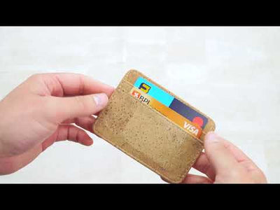 Men's RFID-Blocking Cork Card Wallets BAG-2253