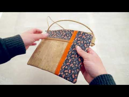 Women's Natural Cork Crossbody Bag  BAGP-227