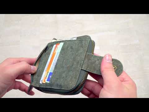 Pattern cork card wallet Cork Wallet BAG-2087