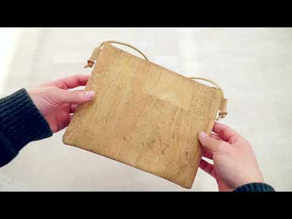 Women's Natural Cork Crossbody Bag  BAGP-224