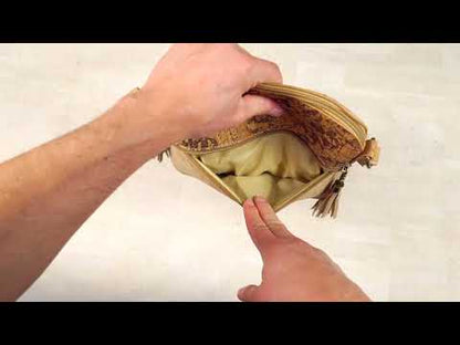 Tassel Zip Pocket Women's Natural Cork Crossbody Bag BAG-2291