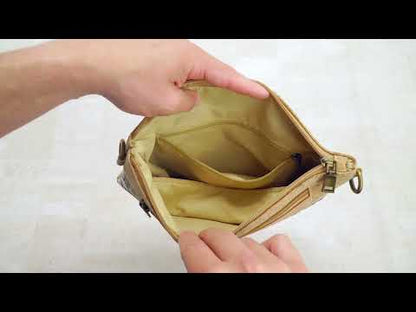 Natural Cork with Printed Design - Women's Crossbody and Clutch BAG-2248