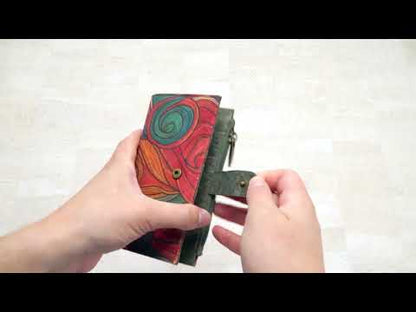 Flowers and Butterflies Cork Wallet BAG-2097