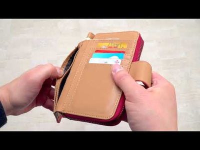 BUY 1 GET 1 FREE: Colors cork Mini-Flap Printed Wallet –HY-009/10