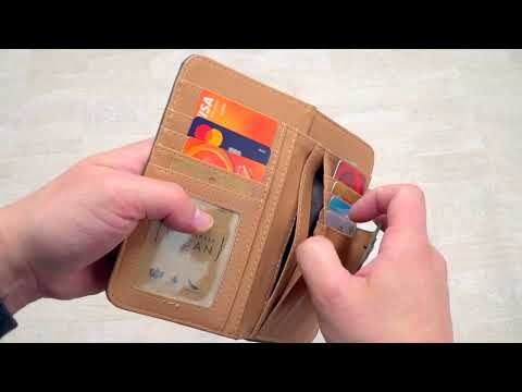 Color cork Square-mini–cork Wallet –HY-007/08