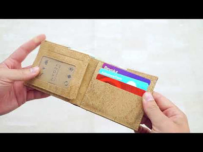 BUY 1 GET 1 FREE: Brown Cork Men's Cardholder Wallet  BAG-2074-DEF