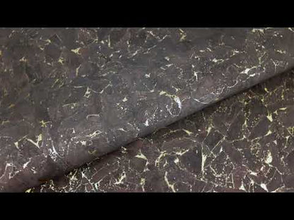 Natural Cork Material in Brown with Gold Accents COF-249-B