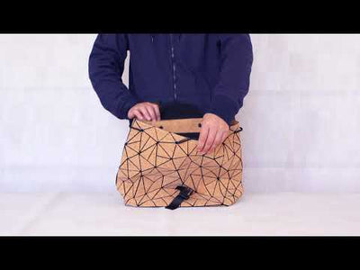 Geometric Cork Backpack BAG-2026