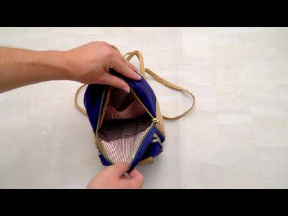 Cork and Cotton Messenger Backpack- BAG-2079