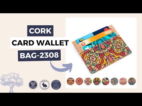 Blossom Cork Cardholder for Ladies BAG-2308