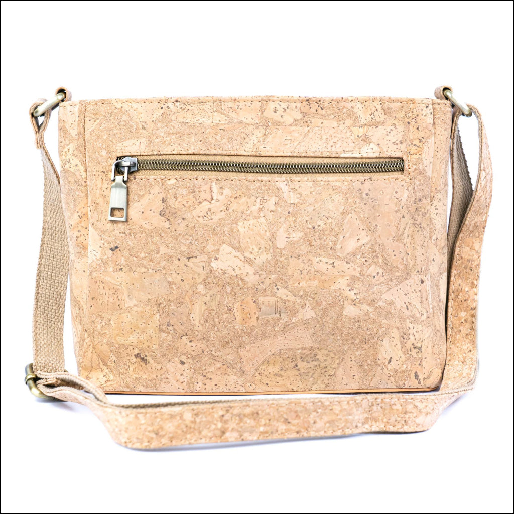 Printed Cork Crossbody Bag for Women Shoulder Purse with Zipper Pocket BAGD-603 Flash Sales