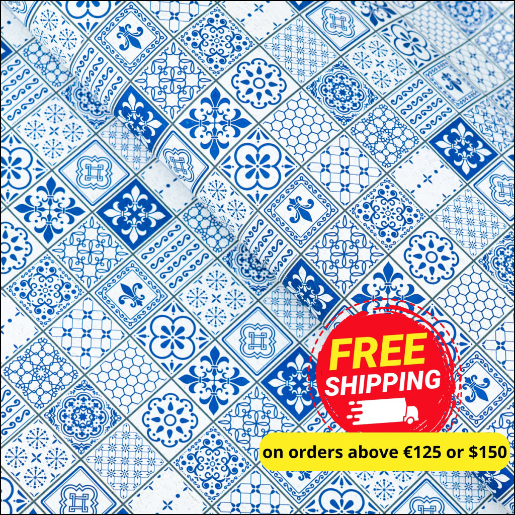 Printed Cork Fabric with Artistic Floral Pattern COF-560 – MB Cork