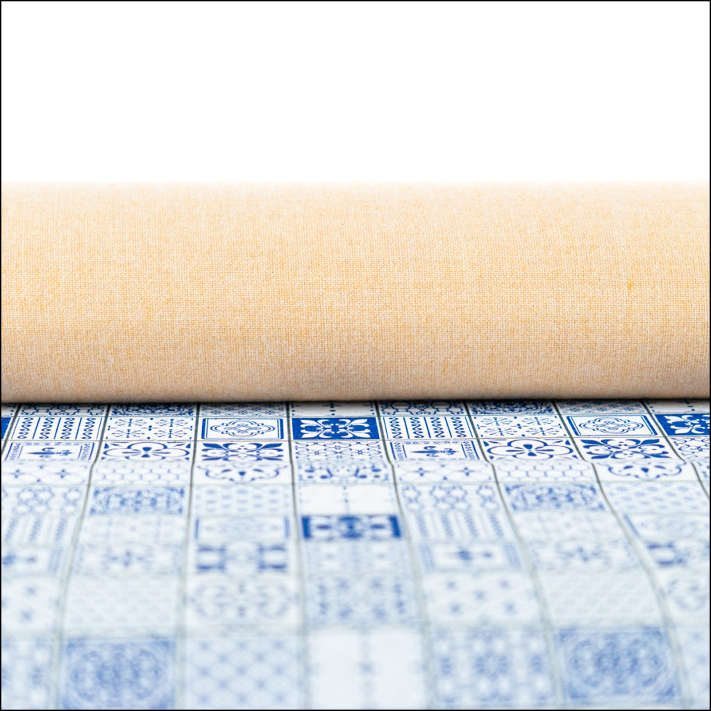 Printed Cork Fabric With Artistic Floral Pattern Cof-560 Cork Fabric